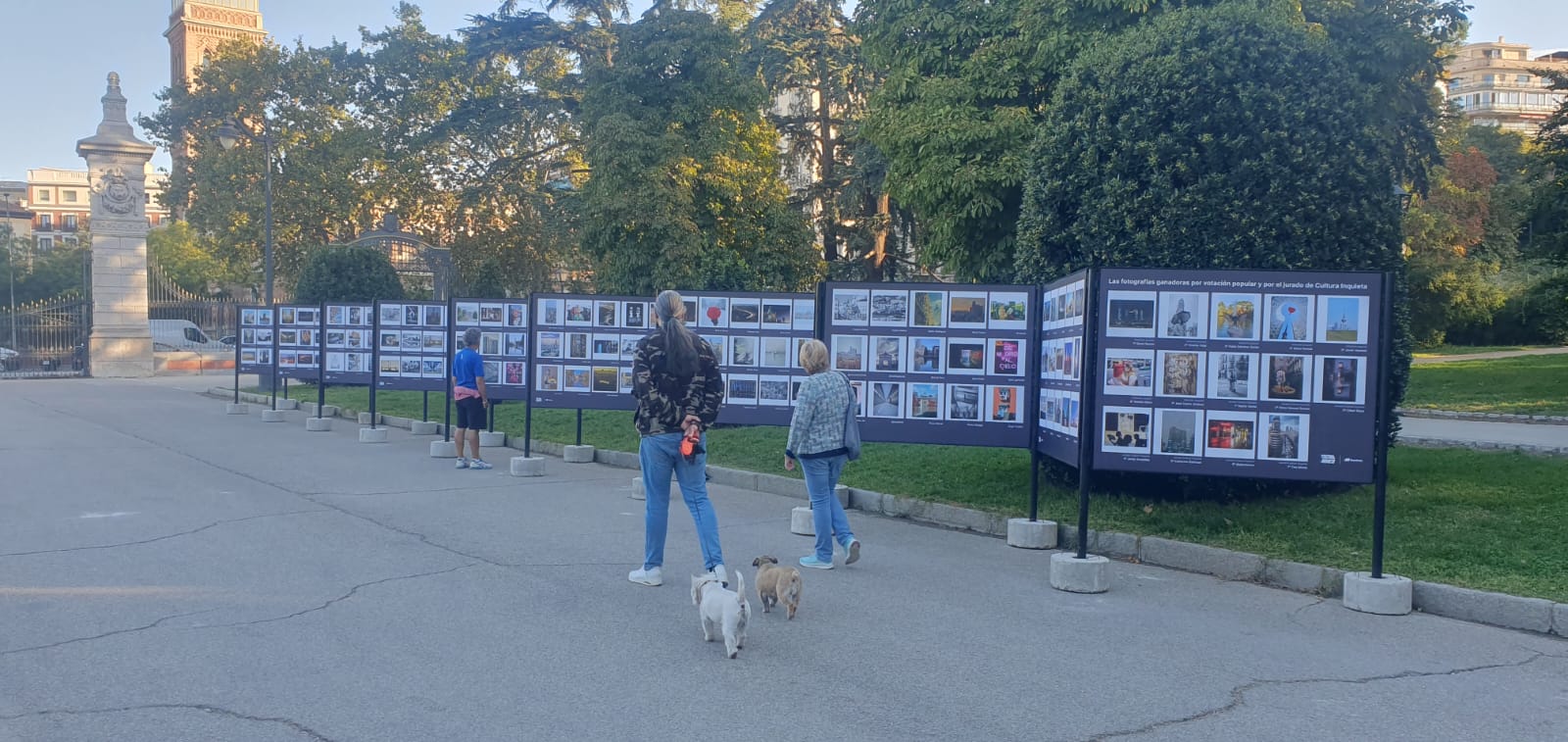 Paneles expositivos para exterior