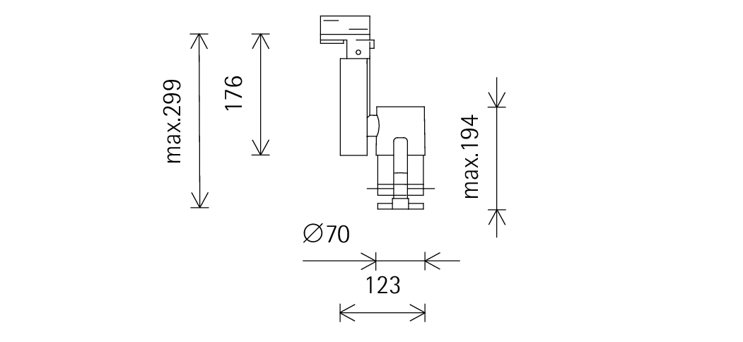 FOCO OPTEC BLANCO SPOT CONTORNOS 10W