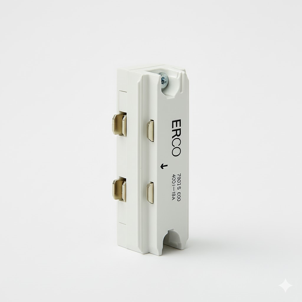 CONECTOR UNIÓN DE CARRILES ERCO Y ZUMTOBEL