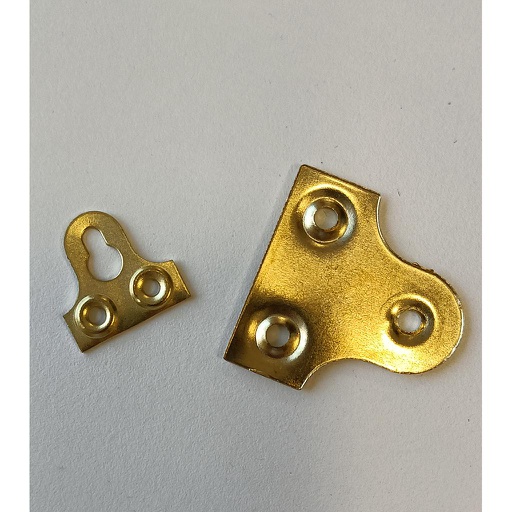 [MIRROR PLATE 25] mirror plates 25 mm (placas para colgar cuadros)